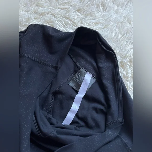 Lululemon Align High-Rise Pant with Pockets Gradiate Geo Emboss Black - Picture 9 of 10